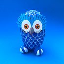 Tecolote de papel | Guatemala. Paper Craft project by Sydne Bishop - 04.11.2020