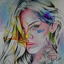 Mi Proyecto del curso: Retrato ilustrado en acuarela. Projekt z dziedziny  użytkownika andre1197_ao - 11.04.2020