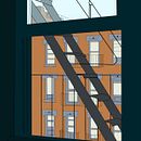 Vistas desde una ventana.. Graphic Design, and Traditional illustration project by Olga Fernández Pero - 04.11.2020