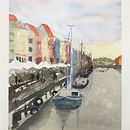 Urban Landscapes. Un projet de Aquarelle de Gretchen - 12.04.2020