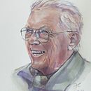 Retrato acuarela 2. Een project van  Portrettekening y Aquarelschilderen van Henar - 13.04.2020