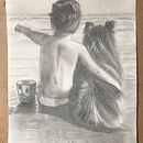Dibujo a lápiz de grafito . Un proyecto de Dibujo a lápiz de Isabel Pedrosa - 13.04.2020