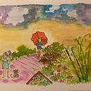 Nandana's project. Watercolor Painting project by NNN - 04.27.2020