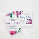 Mi Proyecto del curso: Boda Luis y Esther. Un progetto di Graphic design, Illustrazione tradizionale e Pittura ad acquerello di ESTHER MARRERO MARTIN - 14.04.2020