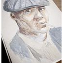 Retrato Artístico Acuarela. Pablo Rosales. Un projet de Aquarelle de Pablo Rosales Montes - 14.04.2020