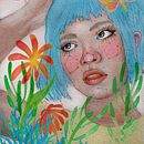 My project in Illustrated Portrait in Watercolor course. Pintura em aquarela projeto de Lenore Koppelman - 14.04.2020