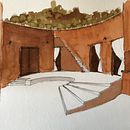 Mi Proyecto del curso: Dibujo arquitectónico con acuarela y tinta. Un proyecto de Ilustración arquitectónica de Matte Quai - 16.04.2020