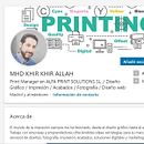 Mi Proyecto LinkedIn: Mi Perfil . Projekt z dziedziny Komunikacja i Portale społecznościowe użytkownika MHD KHIR KHIR ALLAH - 16.04.2020