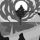 Fortaleza. Design de cenários e Ilustração tradicional projeto de Daniel Goto - 12.05.2020