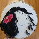 Mi Proyecto del curso: Creación de retratos bordados. Un proyecto de Bordado de Marta Marciniak - 18.04.2020