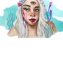 Mi Proyecto del curso: Retrato ilustrado en acuarela . Lukisan Cat Air proyek oleh Dani Vizcarra - 04.19.2020