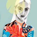 Mi Proyecto del curso: Retrato con lápiz, técnicas de color y Photoshop . Gambar Pensil, Menggambar Artistik, Menggambar Potret, Dan Lukisan Akrilik proyek oleh José Hernández - 04.21.2020