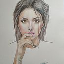 Ilustración  con pastel y lápices de colores. Un progetto di Illustrazione tradizionale di Paco Ruiz - 20.04.2020