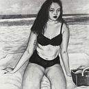 Examen sele . Un proyecto de Dibujo a lápiz, Dibujo artístico, Dibujo de Retrato y Dibujo realista de Nika Kishtanova - 20.04.2020