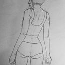 Cuerpos humanos . Un proyecto de Bocetado, Dibujo a lápiz y Dibujo artístico de Nika Kishtanova - 20.04.2020