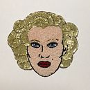 My project in Beaded Embroidery Portraits course. Un proyecto de Bordado de blackbirdandthehun - 22.04.2020