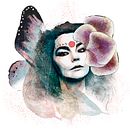 Proyecto del curso: Retrato ilustrado con Photoshop (Björk). Projekt z dziedziny  użytkownika Diamar Artes - 21.04.2020