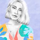 Mi Proyecto del curso: Retrato con lápiz, técnicas de color y Photoshop. Projekt z dziedziny Ilustracja c i frowa użytkownika Elsa Reig - 21.04.2020