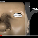 Poema experimental. Een project van 3D-animatie, T y pografie van huesito ninja - 21.04.2020