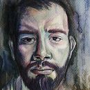 Mi Proyecto del curso: Retrato artístico en acuarela. Artes plásticas, Desenho de retrato, e Pintura em aquarela projeto de José Daniel Canizalez Rodríguez - 12.06.2020