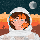 Meu projeto do curso: Ilustração digital com texturas no Photoshop. Een project van Digitale tekening van Alice Gonçalves - 22.04.2020