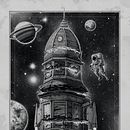 "Atlantis House". Un proyecto de Dibujo, Dibujo a lápiz, Dibujo artístico, Dibujo realista, Ilustración tradicional e Ilustración digital de Miguel Pérez García - 23.04.2020
