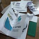Mi Proyecto del curso: Creación de libros pop-up. Papercraft projeto de Maria Cristina Rojas - 25.04.2020