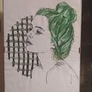 My project in Creation of Embroidered Portraits course. Un proyecto de Dibujo artístico, Creatividad y Bordado de Ilaria Tarquini - 23.04.2020