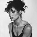 Mi Proyecto del curso: Retrato realista con lápiz de grafito. Un projet de Dessin, Dessin au cra, on, Dessin artistique, Dessin de portrait , et Dessin réaliste de Yuliana Alvarez - 24.04.2020