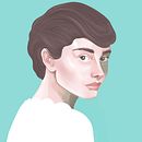 My project in Digital Techniques for Illustrated Portraits course . Gambar Digital, Ilustrasi Digital, Dan Menggambar proyek oleh Monika Klicz - 04.25.2020