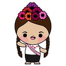 Mi Proyecto del curso: La flor más kawaii del ejido Ein Projekt aus dem Bereich Digitale Illustration, Kinderillustration und Vektorillustration von Ale Razo - 25.04.2020