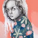 Mi Proyecto del curso: Retrato con lápiz, técnicas de color y Photoshop Ein Projekt aus dem Bereich Bleistiftzeichnung, Malerei mit Acr, l und Digitale Malerei von srmz_g - 26.04.2020