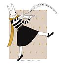 A mi me mueve el aire. Traditional illustration, Digital Illustration, and Children's Illustration project by Marina Wild - 04.25.2020