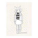 Señorita Coneja. Traditional illustration, Digital Illustration, and Children's Illustration project by Marina Wild - 04.25.2020