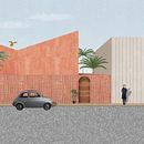 My project in Architectural Visualization Using Digital Collage course. Un projet de Illustration architecturale de Luisa Lombardo - 26.04.2020