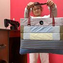 My first sewing project with the oldest singer I inherated from my parents:D. Un projet de Artisanat de Roula El Khoury - 26.04.2020