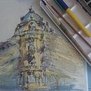 My project in Architectural Sketching with Watercolor and Ink course . % Victoria Ben tarafından hazırlanan Sulubo, Ve a Resim projesi - 04.26.2020