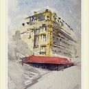 My first Architectural paint in water colours . % Chris Baxter tarafından hazırlanan Sulubo, Ve a Resim projesi - 04.26.2020
