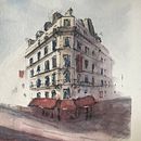 My project in Architectural Sketching with Watercolor and Ink course . % Shane Robson tarafından hazırlanan Sulubo, Ve a Resim projesi - 04.27.2020