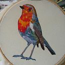 Mi Proyecto del curso: Pintar con hilo: técnicas de ilustración textil. Un proyecto de Bordado de Maryna Barcelona - 27.04.2020