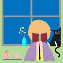Yo me quedo en casa. Vector Illustration project by roxanaali33 - 04.27.2020