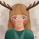 Mi Proyecto del curso: Nara / Ilustración digital con Procreate. Un projet de Illustration numérique de Lina Yumi Traspaderne - 27.04.2020