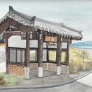 Acuarela KoreaBus station. Un progetto di Pittura ad acquerello di jcotar - 28.04.2020
