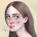 Ricomporre i pezzi della propria vita. Un proyecto de Dibujo de Retrato, Pintura a la acuarela y Retoque fotográfico de Francesca Mazzacane - 28.04.2020