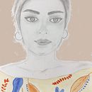 My project in Portrait with Pencil, Color Techniques and Photoshop course. Een project van Retoucheren van foto's y Tekening met potlood van Farah Khaja - 30.04.2020