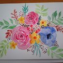 Practicando flores. Een project van  Schetsen van carolina Santamaria - 28.04.2020