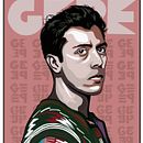 Gepe #rockilustrado. Un proyecto de Diseño gráfico, Ilustración digital e Ilustración vectorial de Javier Miranda - 29.04.2020