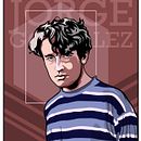 Jorge González (Los Prisioneros) #rockilustrado. Un proyecto de Dibujo digital, Diseño gráfico, Ilustración digital e Ilustración vectorial de Javier Miranda - 29.04.2020