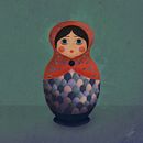 Matrioshka. Een project van Digitale illustratie van Teresa Morales - 03.05.2020