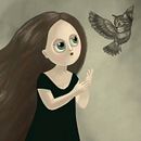 Will You Miss Me Too?. Een project van 3D-karakterontwerp y  Portrettekening van lovelyowlie_1 - 25.04.2020